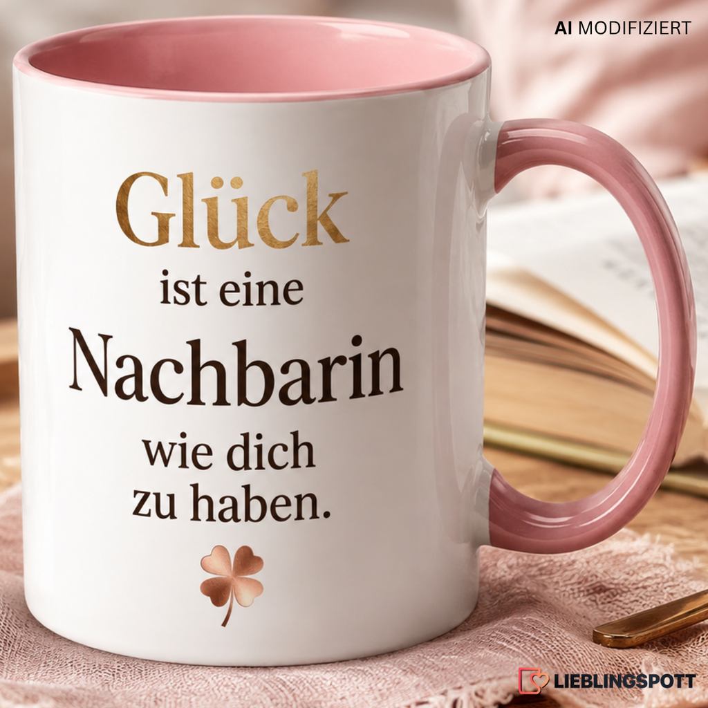 Nachbarin Tasse 330 ml – Geschenk für die beste Nachbarin