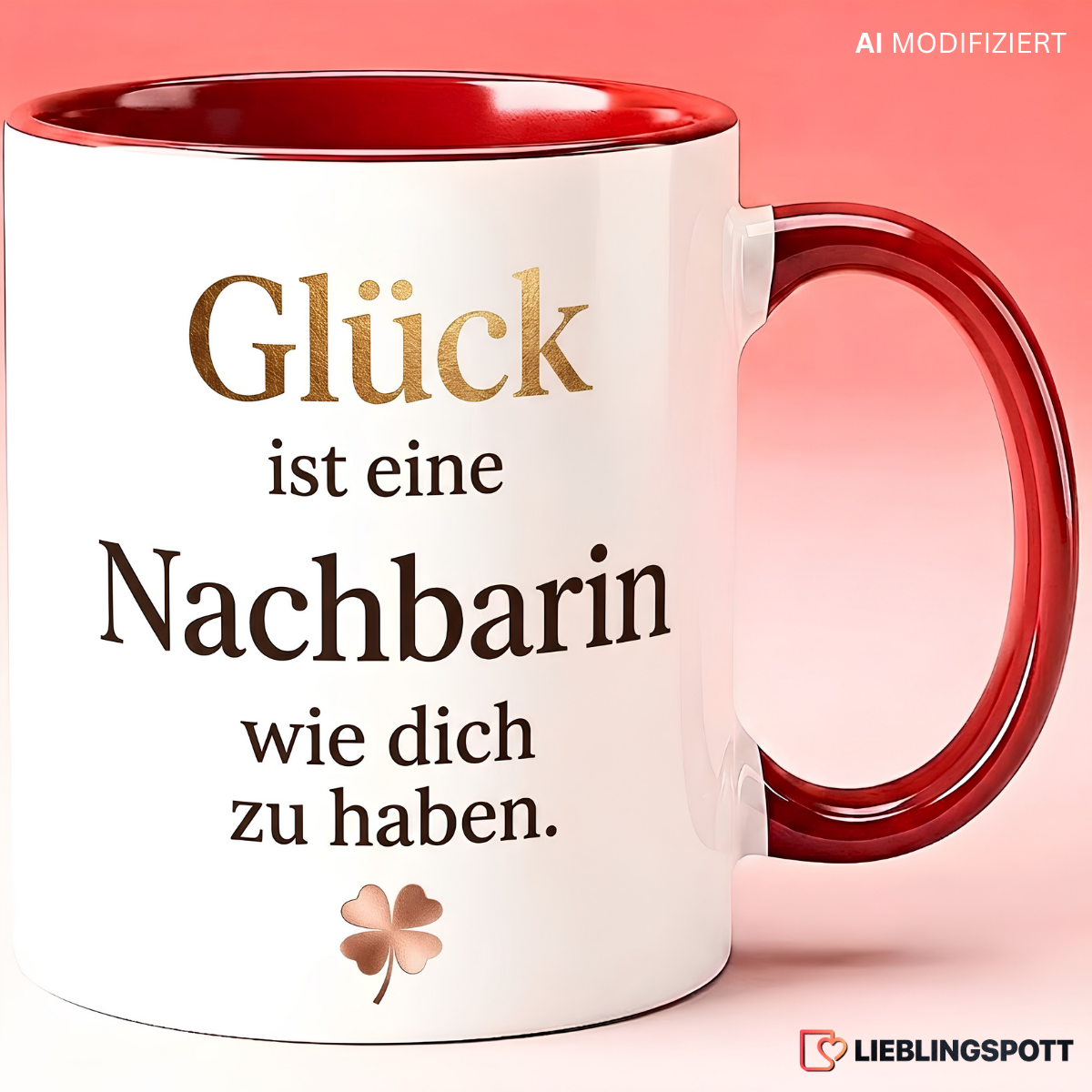 Nachbarin Tasse 330 ml – Geschenk für die beste Nachbarin