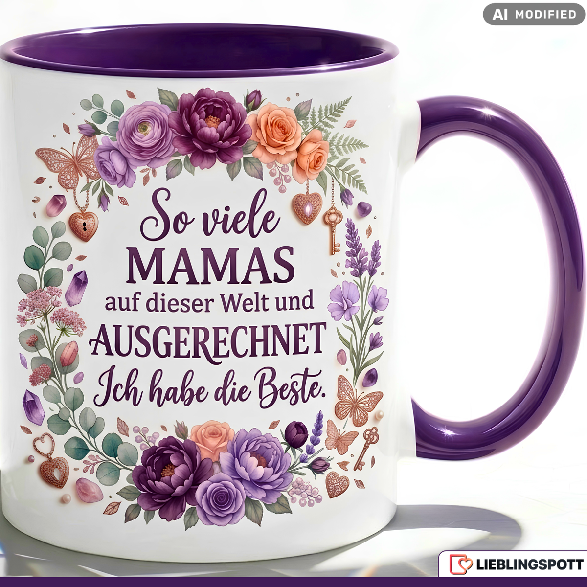 Mom Mug Saying Best Gift Thank You Birthday Pink Cup 330ml