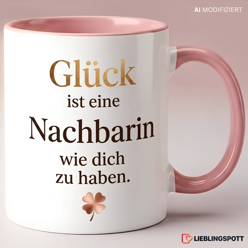 Nachbarin Tasse 330 ml – Geschenk für die beste Nachbarin