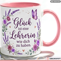 Teacher Mug Saying Thank You Gift Purple Mug 330ml