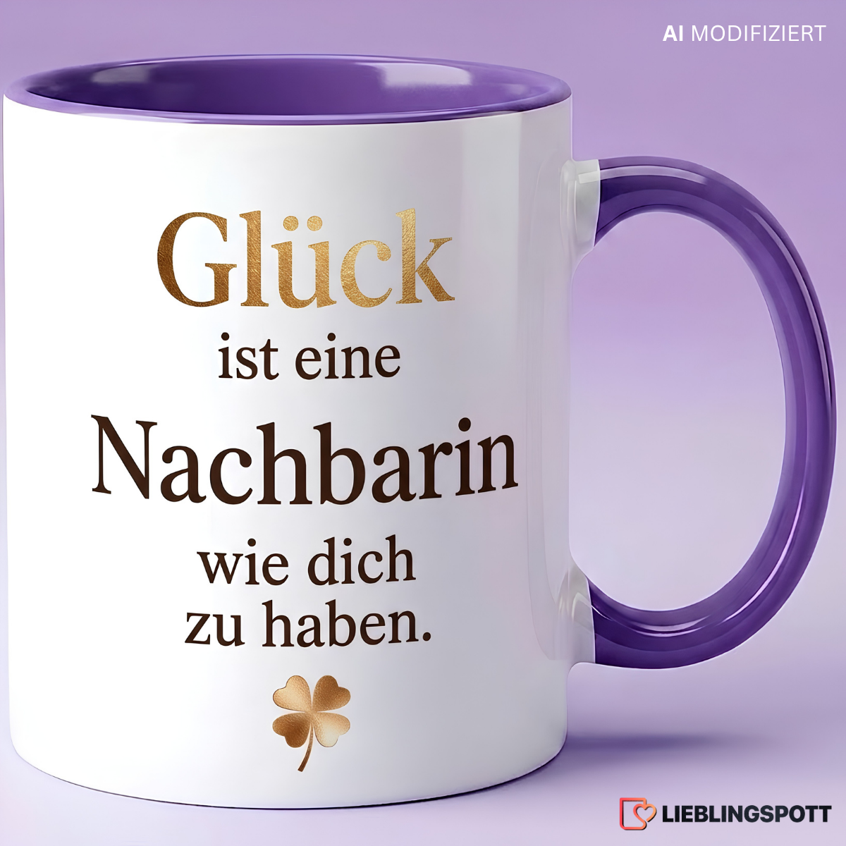 Nachbarin Tasse 330 ml – Geschenk für die beste Nachbarin