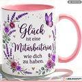 Employee Mug Saying Office Gift Colleague Purple Mug 330ml