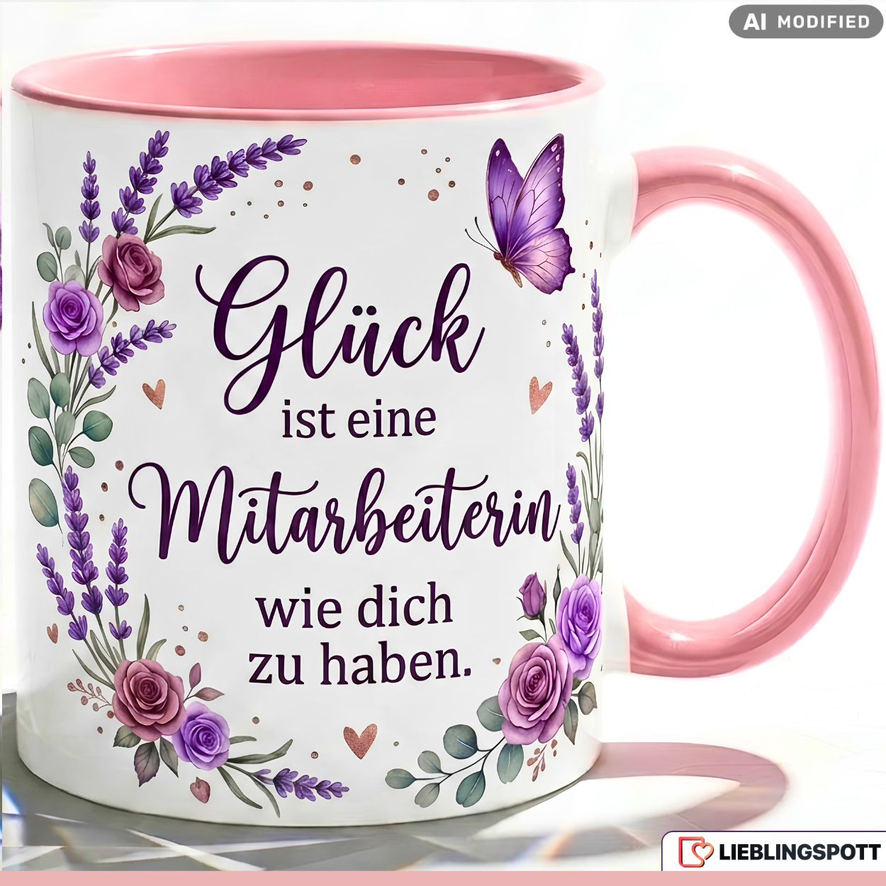 Employee Mug Saying Office Gift Colleague Purple Mug 330ml