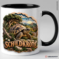 Schildkröten Tasse Schwarz