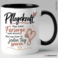 Pflegekraft Tasse Schwarz – Fürsorge jeden Tag spüren