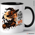 Halloween Hexen Tasse Ich flieg nur noch auf Kaffee – Schwarz