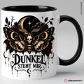 Dunkel steht mir Tasse – Schwarz