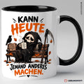 Halloween Tasse Kann heute jemand anderes machen – Schwarz