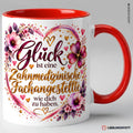 Zahnmedizinische Fachangestellte Tasse Rot