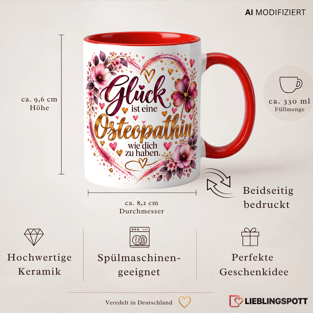 Osteopathin Tasse Produktdetails