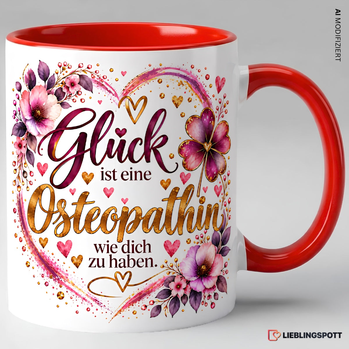 Osteopathin Tasse Rot