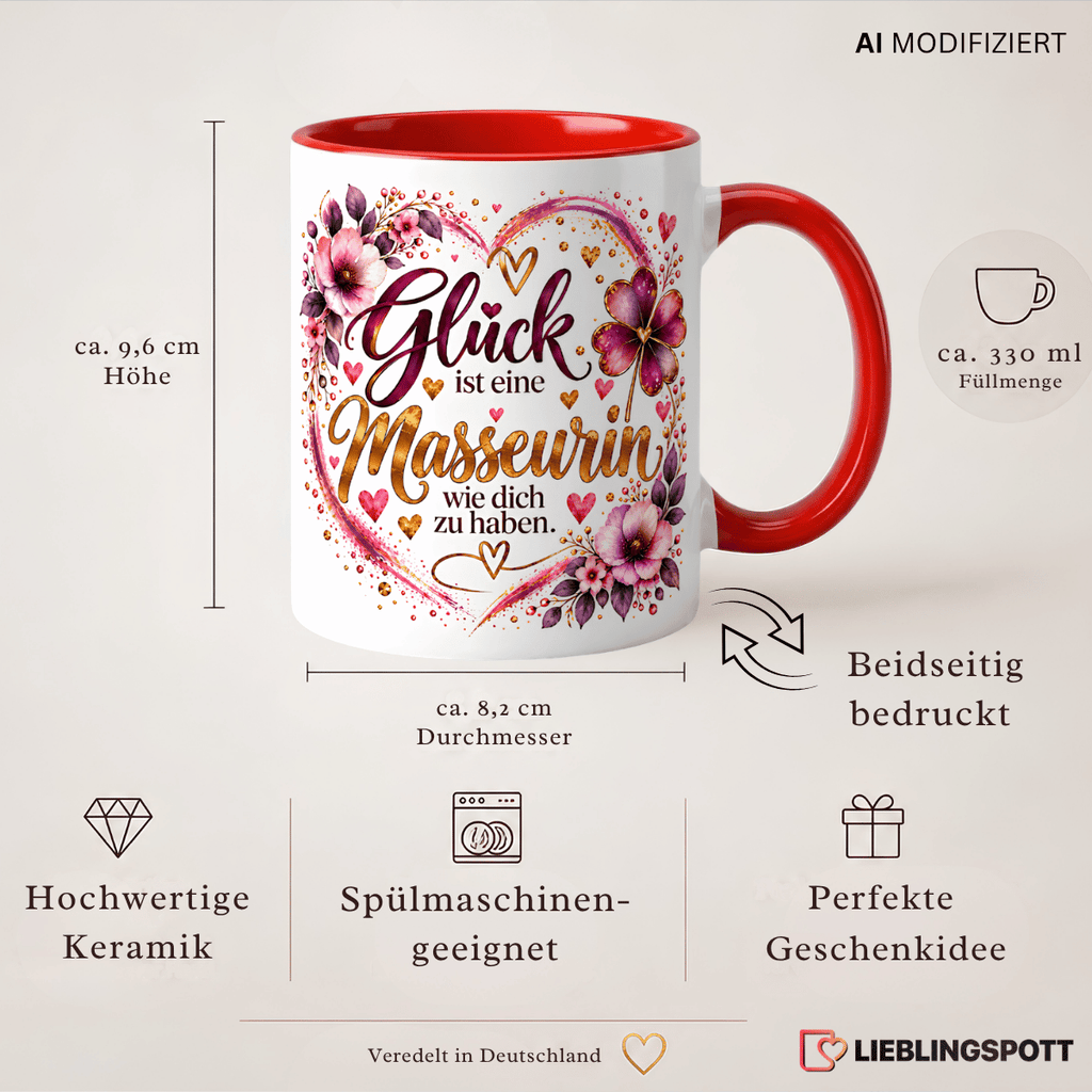 Masseurin Tasse Produktdetails