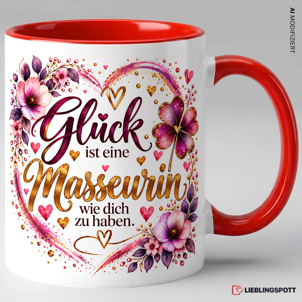 Masseurin Tasse Rot