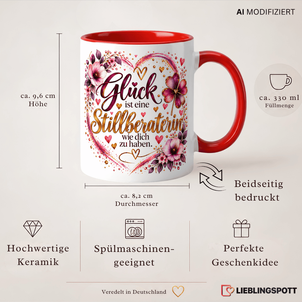 Stillberaterin Tasse Produktdetails
