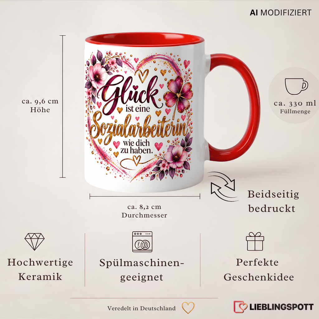Sozialarbeiterin Tasse Produktdetails