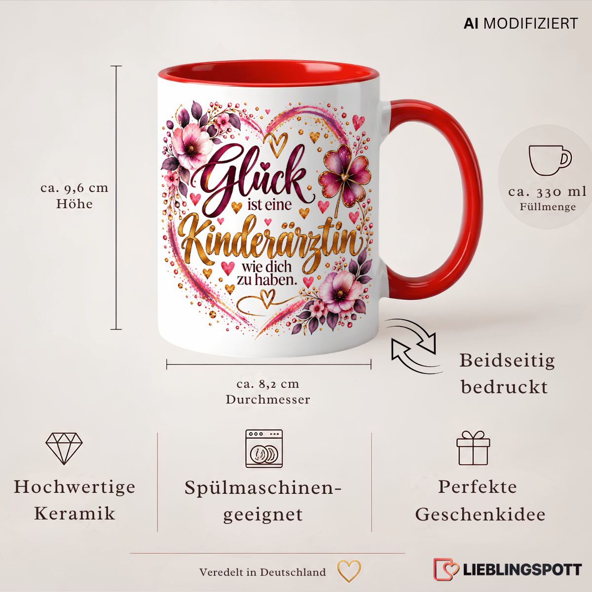 Kinderärztin Tasse Produktdetails