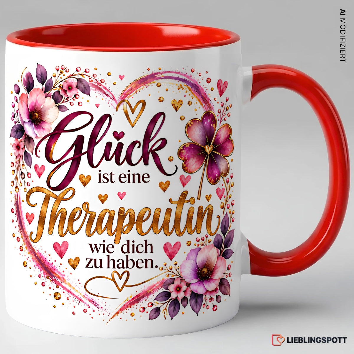 Therapeutin Tasse Rot