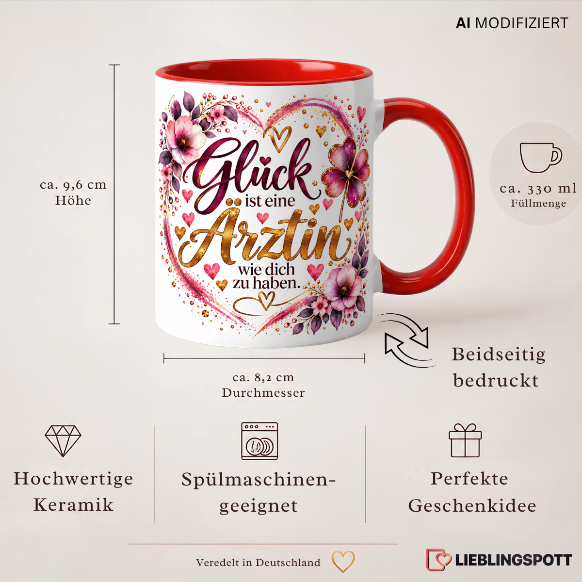 Ärztin Tasse Produktdetails