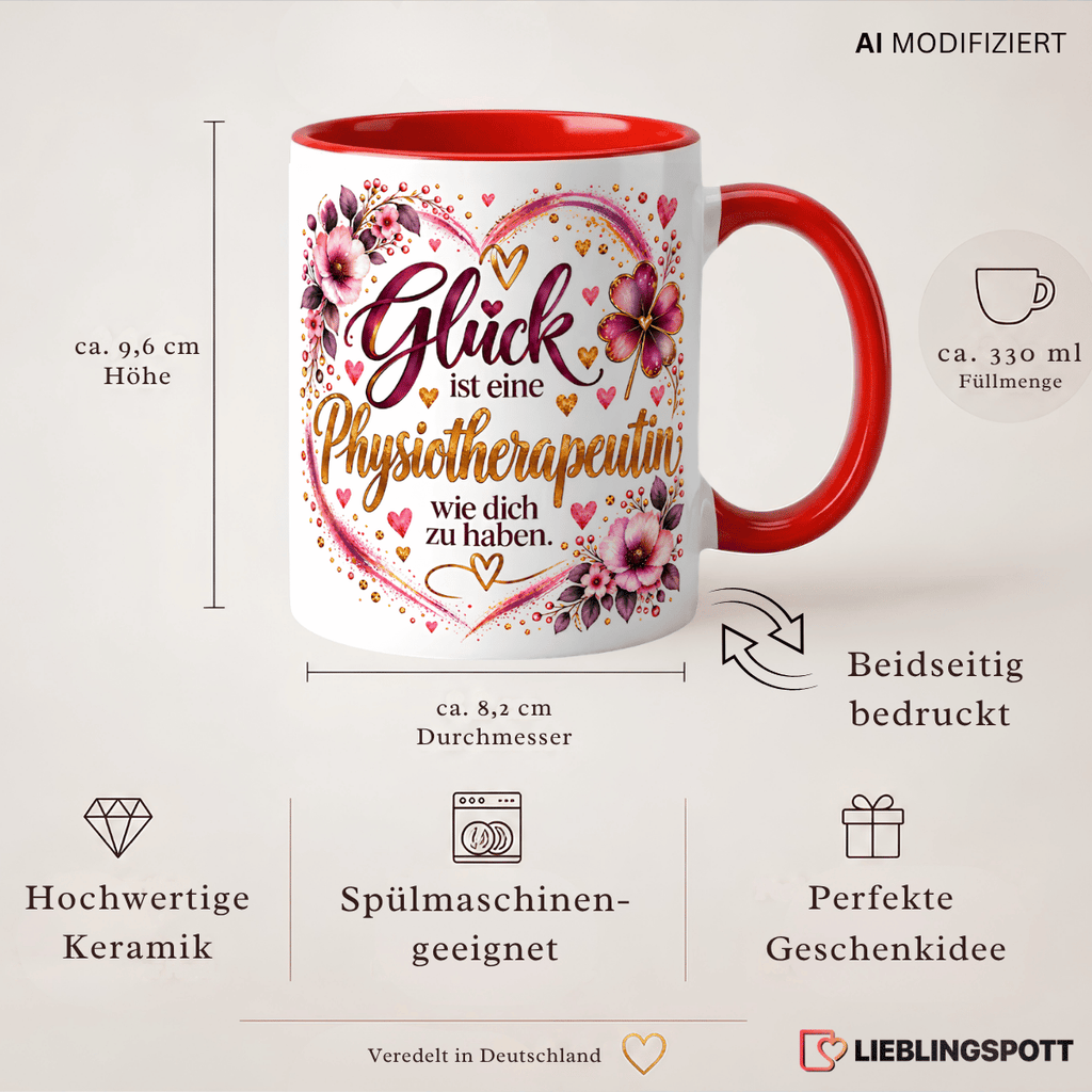 Physiotherapeutin Tasse Produktdetails