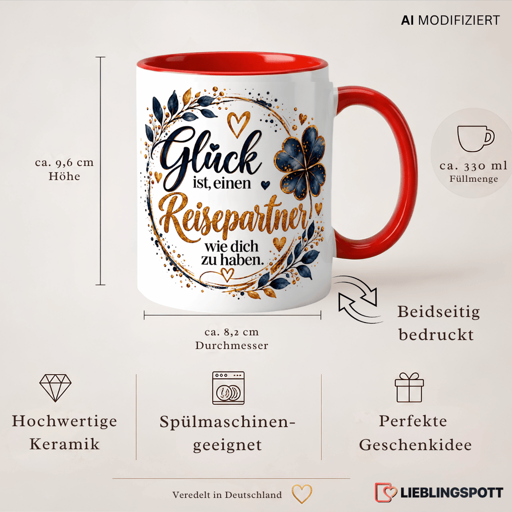 Reisepartner Tasse Produktdetails