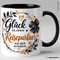 Reisepartner Tasse Schwarz