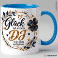 DJ Tasse Blau
