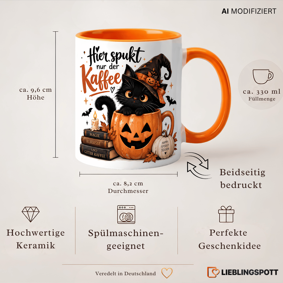 Hier spukt nur der Kaffee Produktdetails