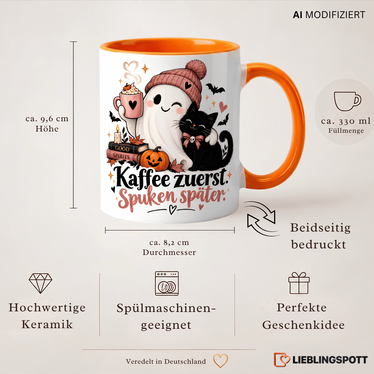 Kaffee zuerst Spuken später Produktdetails