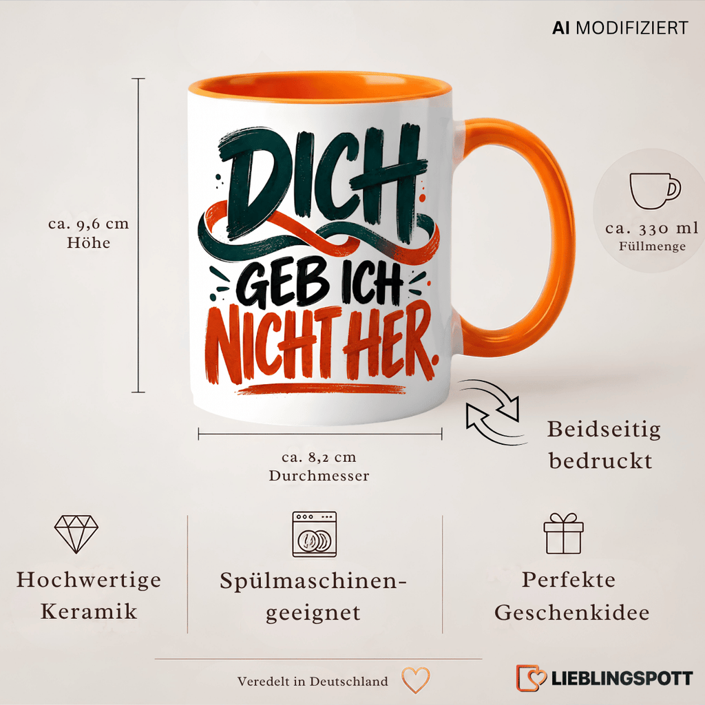 Dich geb ich nicht her Produktdetails