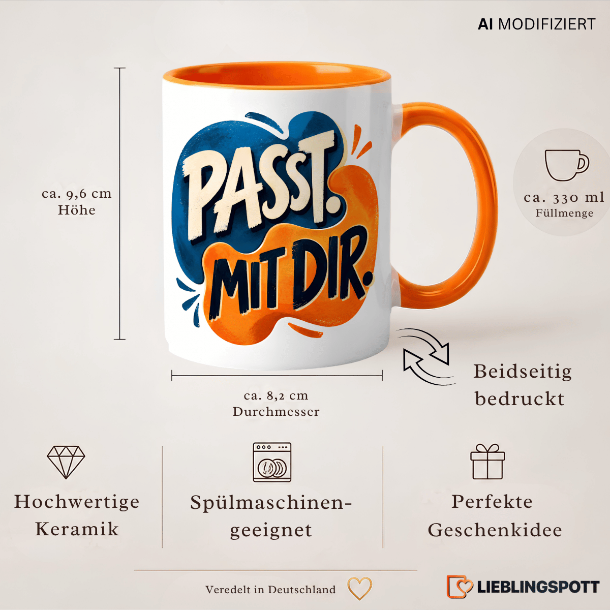 Passt mit dir Tasse Produktdetails