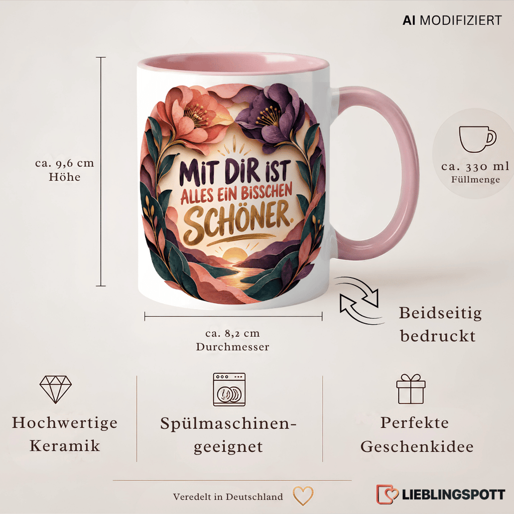 Produktdetails Keramiktasse ca. 330 ml