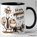 Ich wirke organisiert Tasse | Keramik ca. 330 ml
