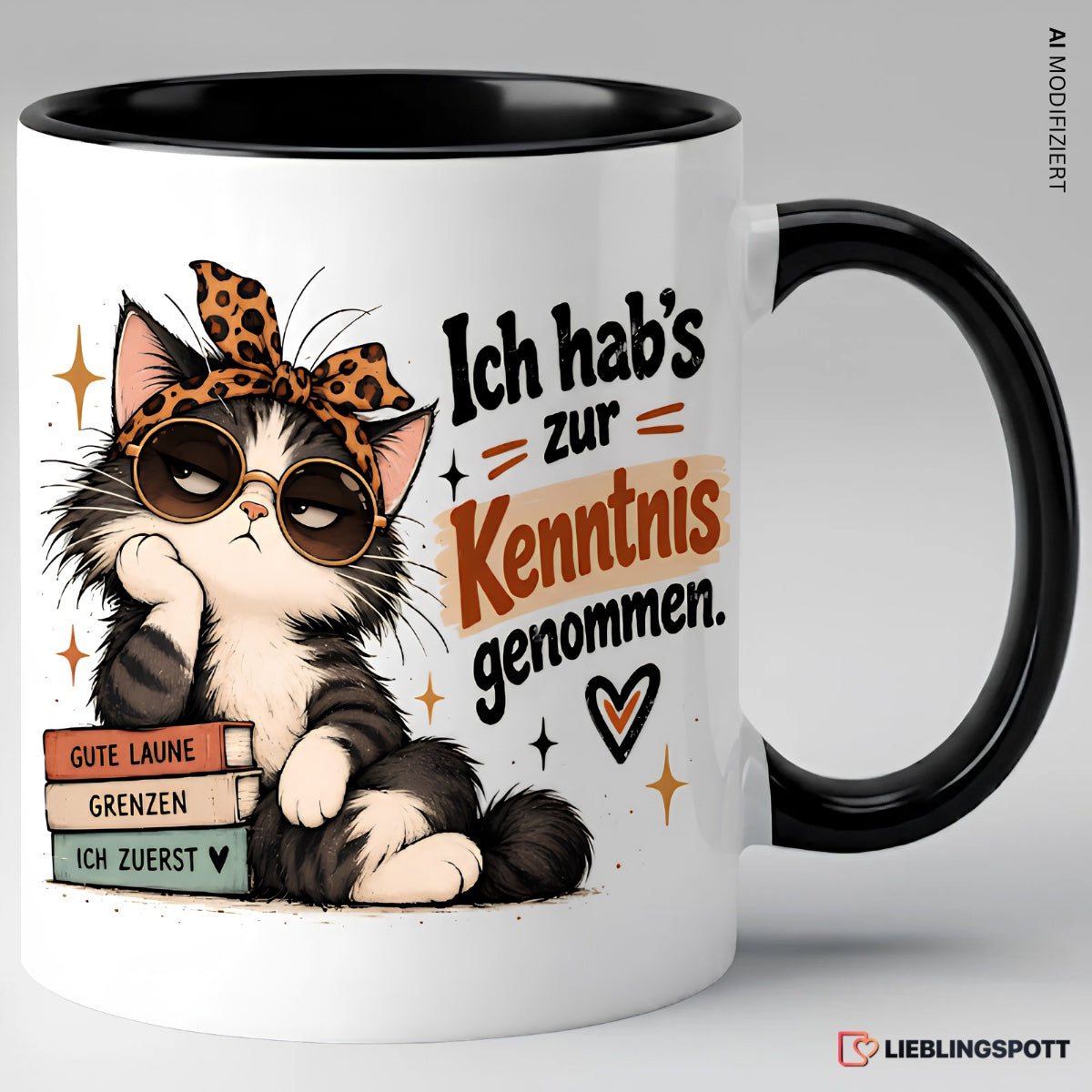 Ich hab’s zur Kenntnis genommen Tasse | Keramik ca. 330 ml