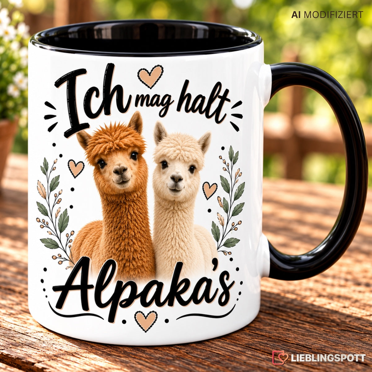 Alpaka Tasse Ich mag halt Alpakas Lifestyle