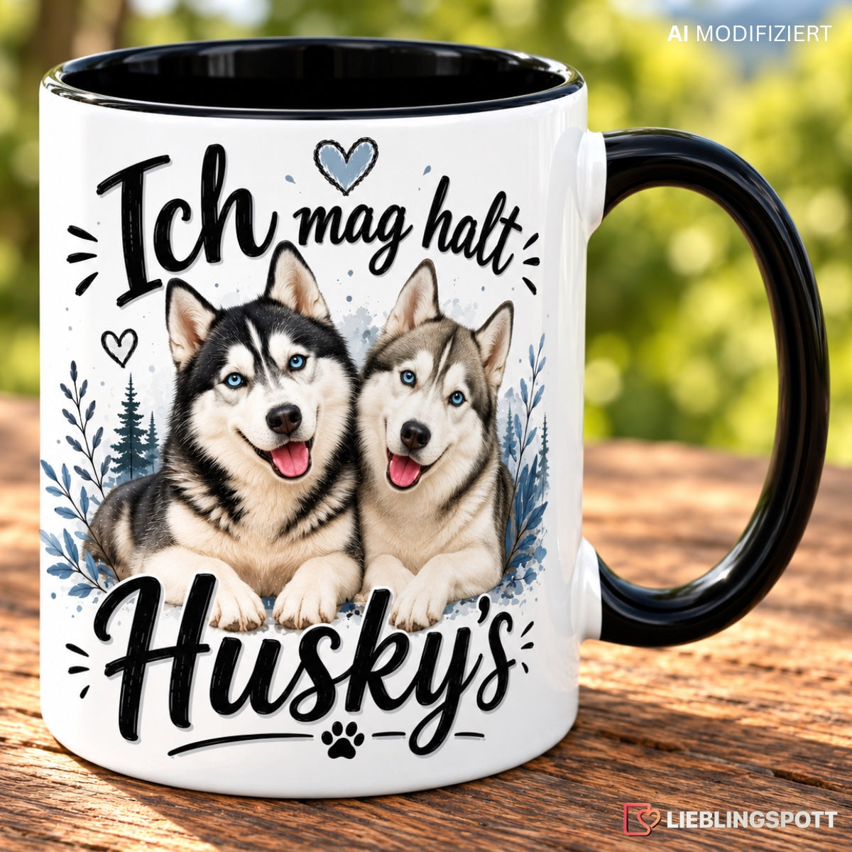 Husky Tasse Ich mag halt Huskys – Lifestyle