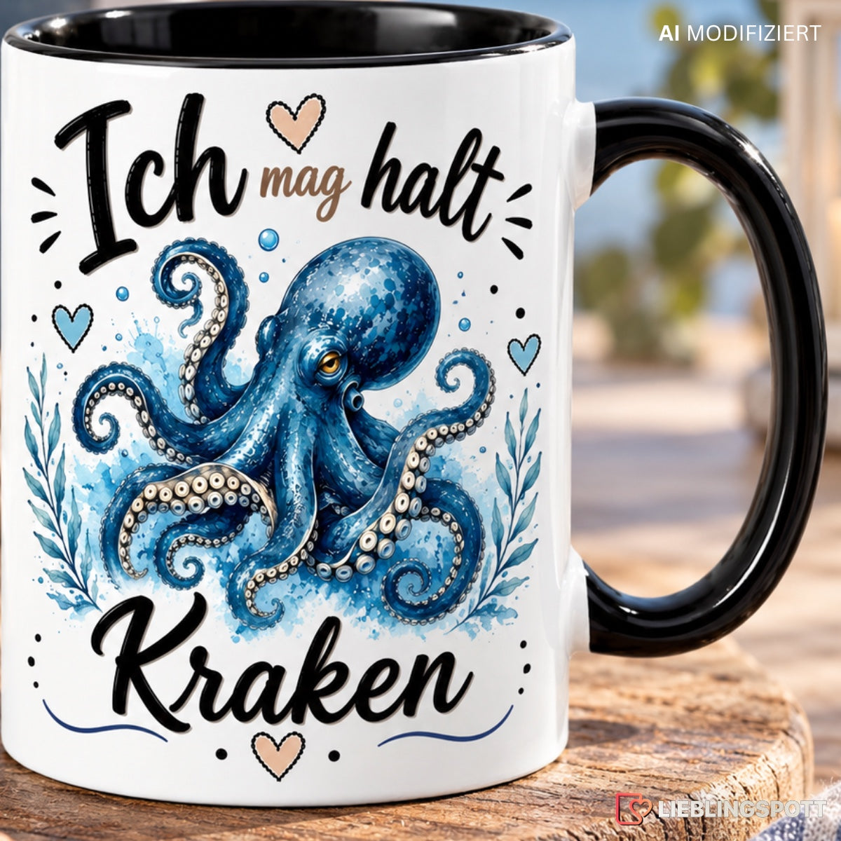 Kraken Tasse Lifestyle Motiv