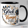 Kumpel Tasse Glück ist einen Kumpel wie dich zu haben - Schwarz