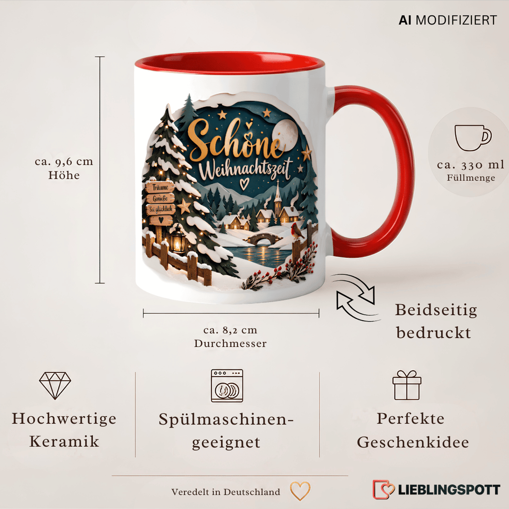 Produktinformationen Keramiktasse 330 ml