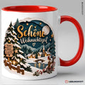 Weihnachtstasse Schöne Weihnachtszeit – Rot