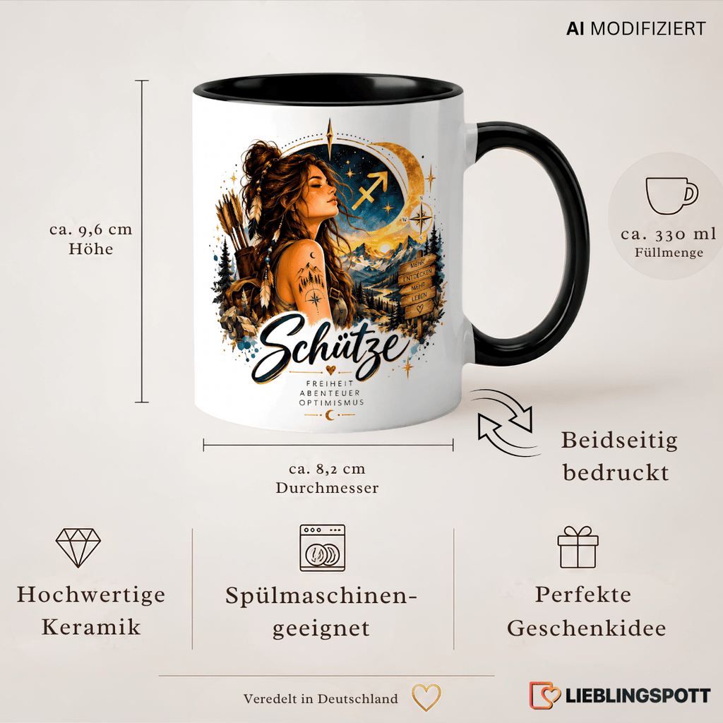 Schütze Sternzeichen Tasse Produktinformationen