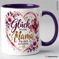 Mama Tasse mit Spruch in Violett