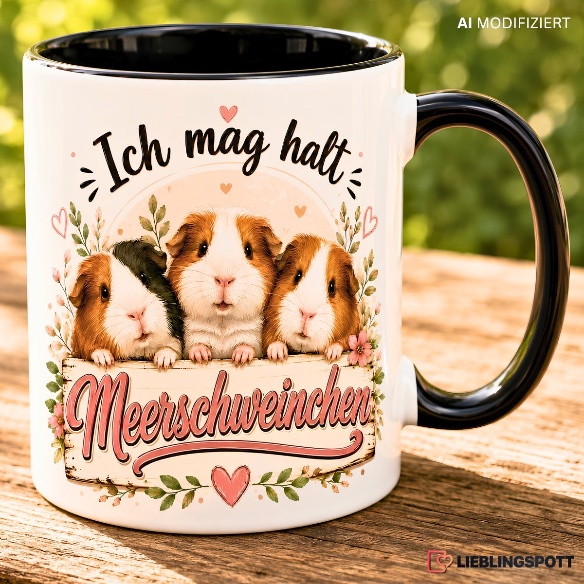 Meerschweinchen Tasse Lifestyle – Geschenk für Meerschweinchenfans
