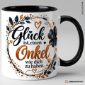 Onkel Tasse Glück ist einen Onkel wie dich zu haben - Schwarz
