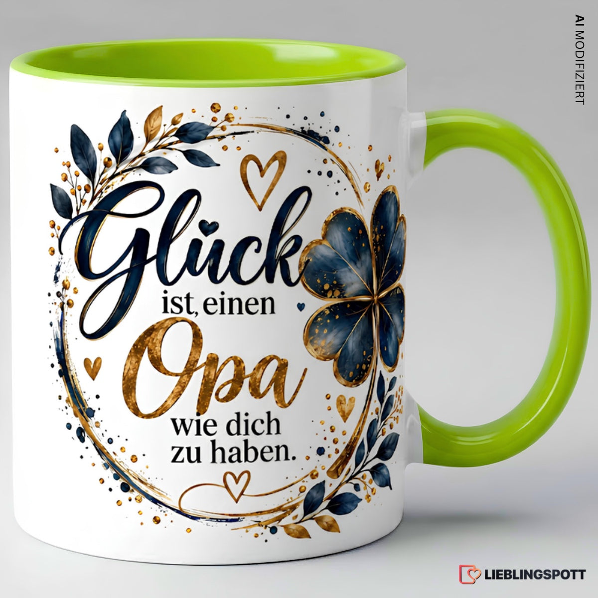Opa Tasse Glück ist einen Opa wie dich zu haben - Grün