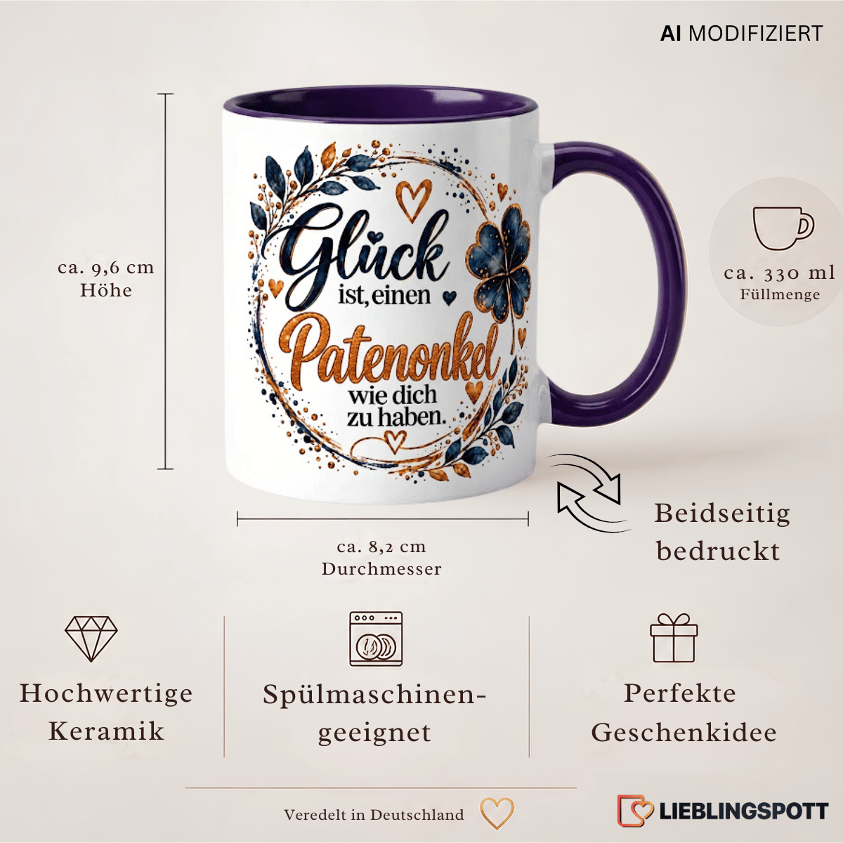 Patenonkel Tasse Produktdetails