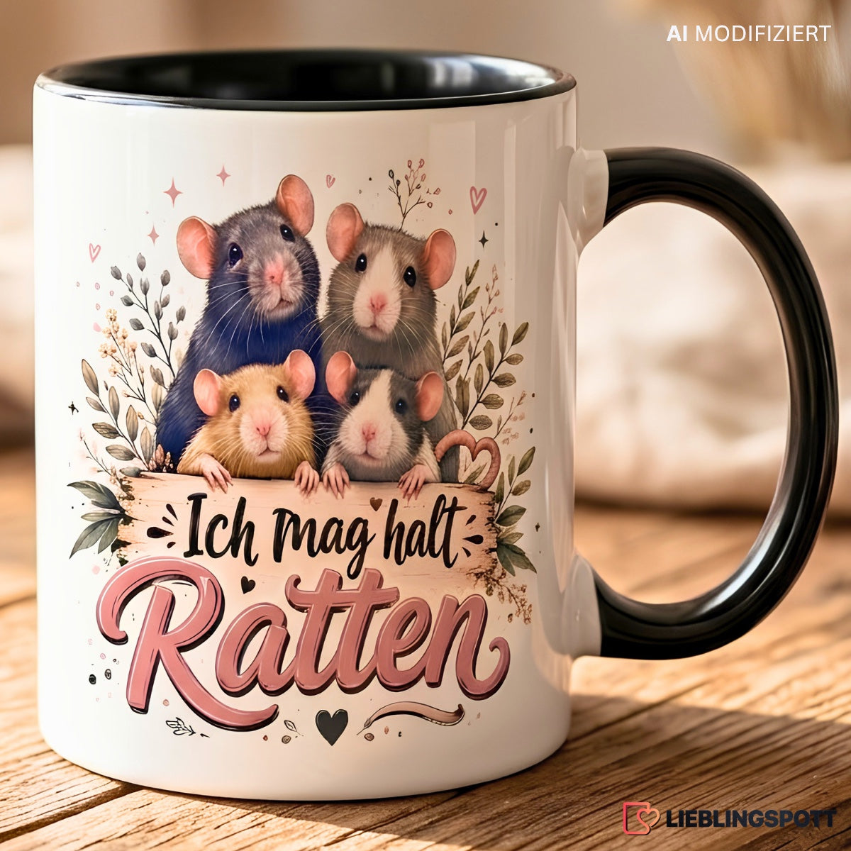 Ratten Tasse Lifestyle