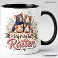 Ratten Tasse Schwarz