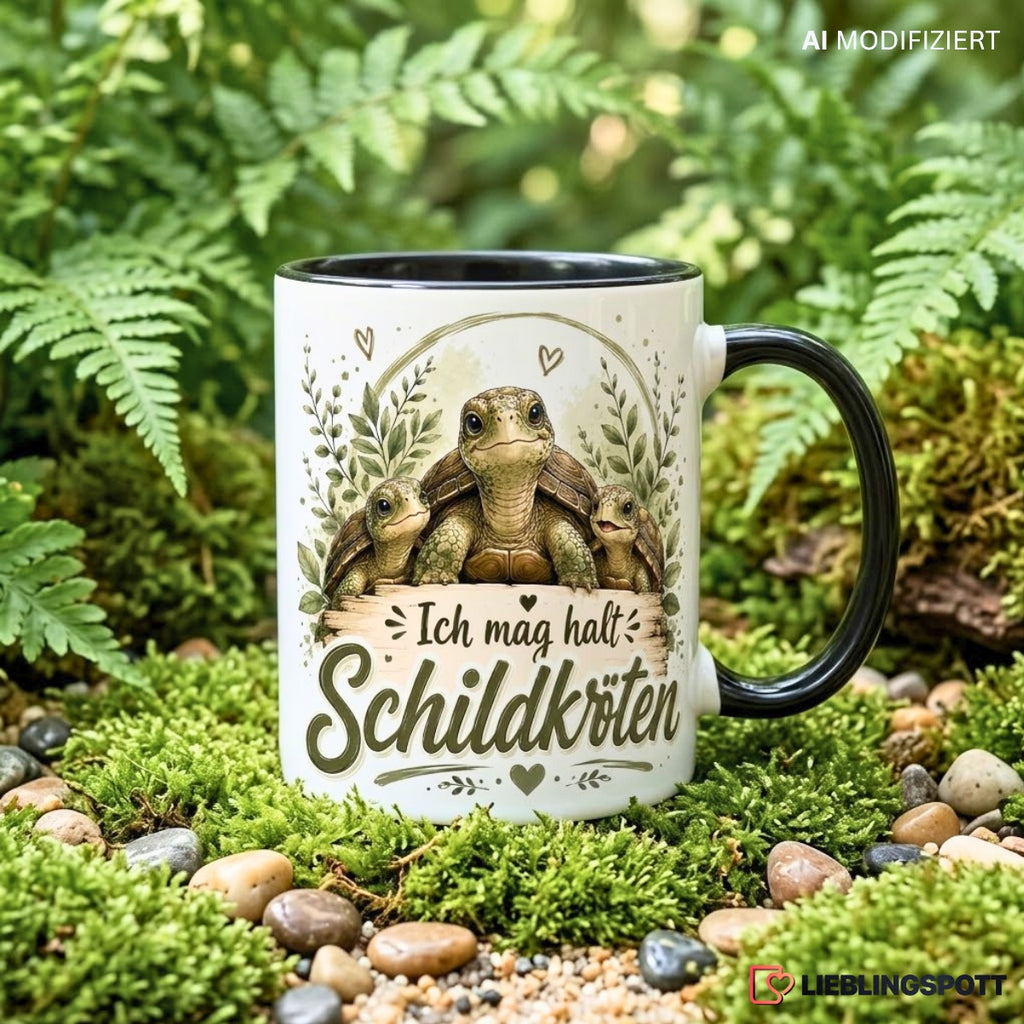 Schildkröten Tasse Ich mag halt Schildkröten Lifestyle