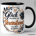 Vereinsfreund Tasse mit Spruch – Schwarz